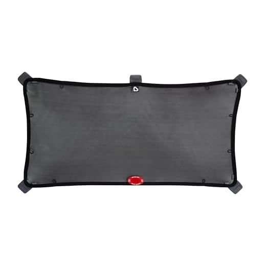 Munchkin® Brica® Magnetic Stretch to Fit™ Sun Shade, Black, 1 Pack