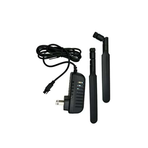 CompuPort 5G Cellular Antenna Accessory Kit - Sierra Wireless AC Power Adapter and Two 5G Whip Antennas.