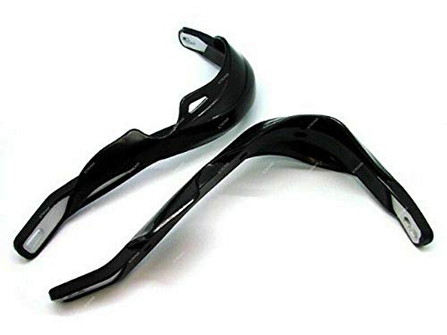 Riloer Motorrad modifizierte Handschützer aus Aluminiumlegierung, ein Paar Lenkerschutz für Motorräder, schwarz