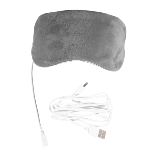ROMISBABA Antifaz Calefactable USB con Vapor para Dormir Máscara de Masaje para Ojos de Fatiga Diseño Elástico y Portátil para y Descanso
