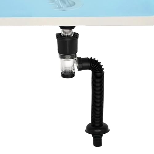 Lavabo – Manguera de vaciado – Kit de vaciado para lavabo | Accesorios extensibles para manguera de limpieza de la casa de la cocina ducha bañera