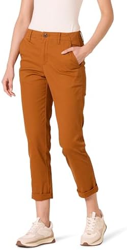 Amazon Essentials Women’s High-Rise Regular-Fit Ankle-Length Tapered-Leg Khaki Pant Amazon Essentials Women’s High-Rise Regular-Fit Ankle-Length Tapered-Leg Khaki Pant