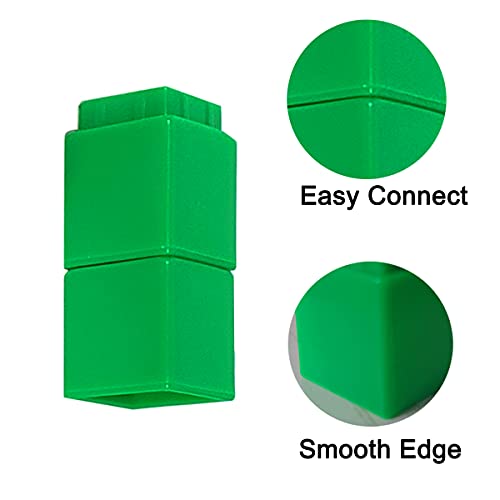 KUTOI Math Cubes for Kids, 100 Count, Colored Early Learning Stacking Blocks for Adding, Subtracting, Counting, Patterns, and Mathematics, Educational and Interactive