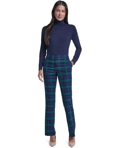 Image of Tommy Hilfiger Solid Sutton Boot Leg Trousers