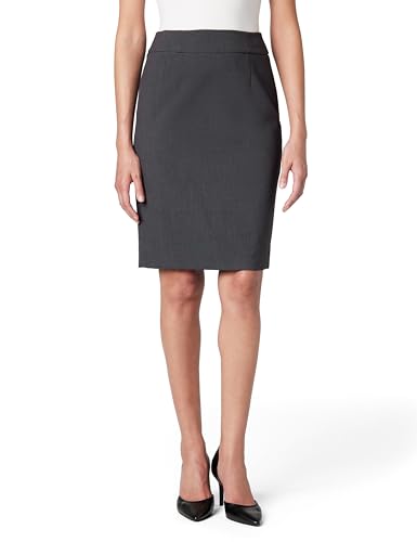 Image of Calvin Klein Womens Centerback Zipper Velvet Wear to Work Suits Skirt