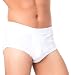 Produktbild BestSale247 6er Pack Herren Slips Feinripp mit Eingriff und Weichbund aus 100% Baumwolle. (6 Stück/Weiß, Gr. 5)