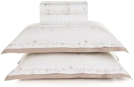 Karsten Jogo de Cama Casal 300 Fios 100% Algodão Martina