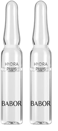 BABOR Hydra Plus, Serum Ampullen für das Gesicht, Mit Hyaluronsäure für intensive Feuchtigkeit, Vegane Formel, Ampoule Concentrates, 7 x 2 ml (Packung mit 2)