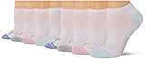 PUMA Women's 8 Pack Low Cut Socks, White, 9-11