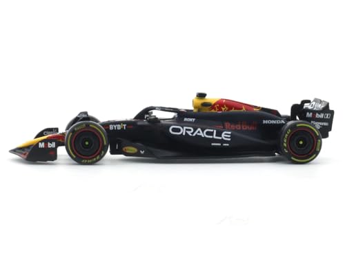 Image of Bburago 1:43 Red Bull RB20 F1 Die‑Cast Car - Max Verstappen Replica, Formula 1 Collectible, Miniature Racing Model, F1 Fan Gift & Motorsport Display
