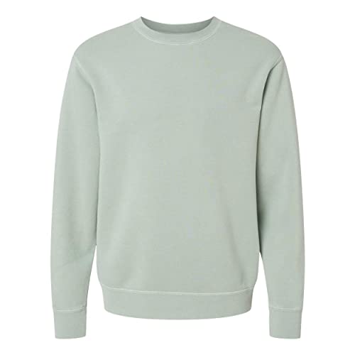 Independent Trading Co. - Midweight Pigment-Dyed Crewneck Sweatshirt - PRM3500 - M - Pigment Sage