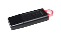 Kingston DataTraveler Exodia DTX/256GB USB-Stick 3.2 Gen 1 - mit Schutzkappe und Schlüsselring in mehreren Farben, schwarz – Ansicht 2