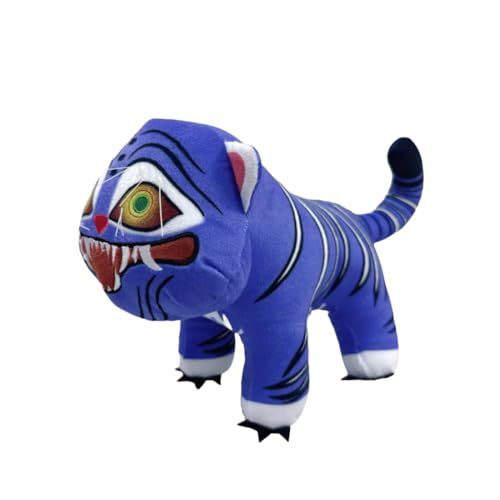 UENXRXE Peluche Hunters Tigre KPOP Demon,Juguete De Peluche Suave para Niños y Adultos,Plushie Coleccionable,Regalo KPOP para Fans,Demon Hunters Juguetes Divertidos(Tigre De Barba)