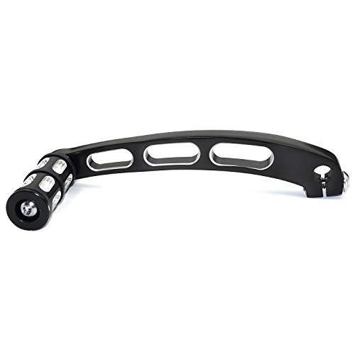 Httmt- Chrome Shift Lever W/O-Ring Shifter Peg Compatible With H-D 1991-2017 Dyna Fld Fxd Fxdf [P/N: Mt268-017+Mt216-101-Bk] #TOP3