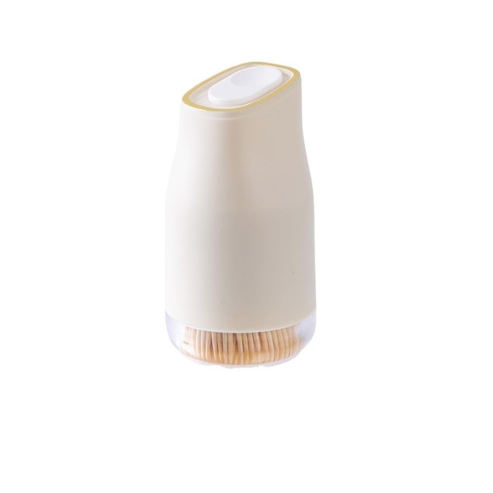 AYCDL Toothpick Dispenser Toothpick Box Household Portable Sliding Cover Toothpick Jar Portable Toothpick Holder Toothpicks For Appetizers,1