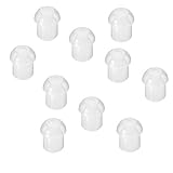 KEYBLU Replacement Mushroom EarTips Earbuds for Acoustic Tube Style Earpieces, 10 Pack