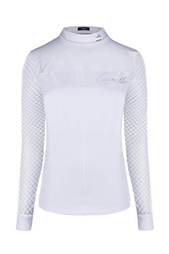 Maillot Cavallo Pepita White (FS 2021) pour les journées de concours équestres