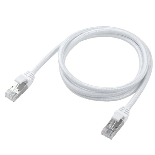 エレコム LANケーブル CAT8 1m ECLD-OCM/WH10