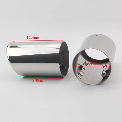 Silenciador de escape para solucionar la oxidación en tubos de modelos V60 S60 2011-2013 2