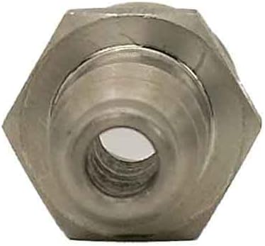 High Performance Air Hose Fittings - Stainless Steel Quick Coupler, Industrial Interchange, I/M Type (1/4" Plug x 3/8" Male Thread NPT)