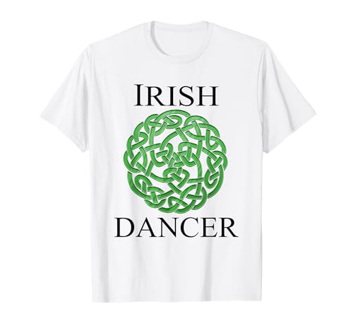 Dancing Celtic Knot Feis St Patricks Day Irish Dancers T-Shirt