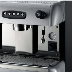 Venezia 2 By Italia Espresso® - Two Group Commercial Espresso Cappuccino Machine Maker Restaurant Cafe Dispenser, Genuine Italian Brew Heads, Stainless Steel #TOP2