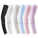 Produktbild beister 6 Paar Ärmlinge Damen Herren UV-Schutz Kühler Arm Ärmel Arm Sleeves für Radsport Golf für Frauen Männer Schutz alle Outdoor Aktivitäten