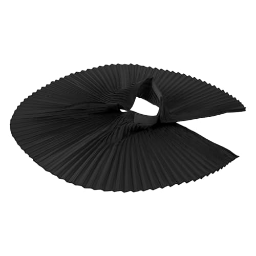 OKUMEYR Waterproof Barber Cape for Haircut and Styling – Black Sleeveless Salon Cape for Women and Men, Lightweight Haircut and Dyeing Shawl for Beauty Salons and Home Use