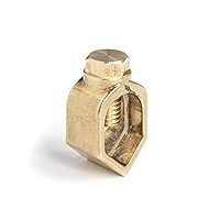 Lot De 4 Colliers De Serrage De Mise à La Terre – Collier De Serrage Direct Avec Vis – Tuyau D'eau Froide De 1,9 Cm, Liaison électrique – Certifié UL