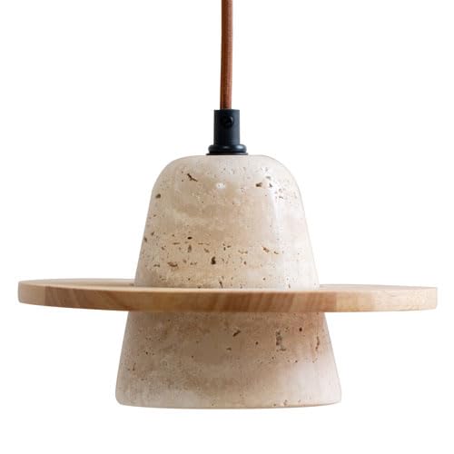 Lampe suspendue en marbre E27 pour l'ambiance chaleureuse de la cuisine