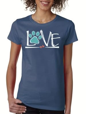 T-shirt d'été femme bleu taille S top manches courtes col rond léger