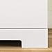 South Shore Reevo Changing Table and Dresser with Drawers, Pure White