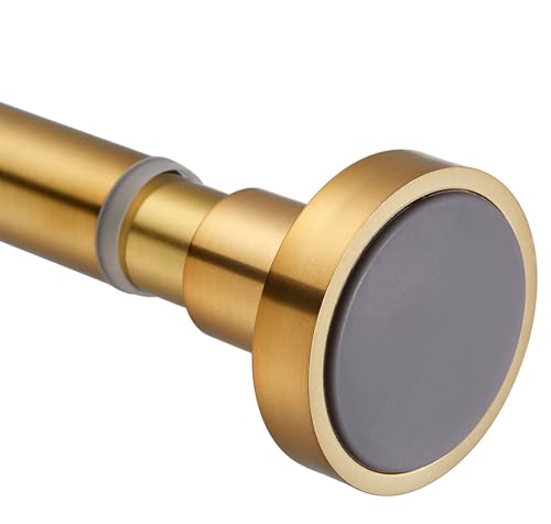 Tringle à rideau de douche télescopique réglable acier inoxydable 304 antirouille robuste