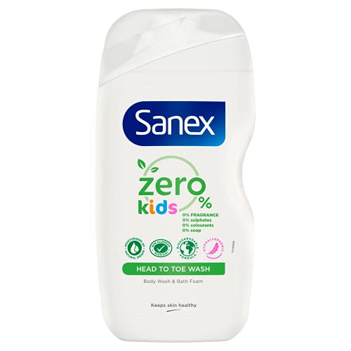Sanex Zero % dzieci od stóp do głów, mycie 450 ml
