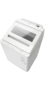 Amazon.co.jp: 全自動洗濯機 ビートウォッシュ 10kg ホワイト 洗浄機能