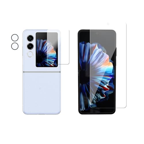 �y1+1+2���Z�b�g�zFor nubia Flip 2 �t�B���� �ی�t�B�����ySHANCHI�z�i1�C���i�[�X�N���[���q�h���Q���t�B���� + 1�A�E�^�[�X�N���[�������t�B���� + 2�����Y�����t�B�����j0.3mm �����z�� 2.5D���E���h�G�b�W���H �C�A