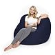 Lumaland Flexi Comfort Sitzsack Big Flexibles Sitzkissen für alle Altersgruppen