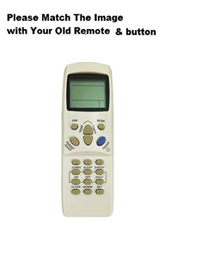 Image of BLIKSEM Remote Control for 88 BL Carrier Split /Window Air Conditioner Remote (Please Match The Image with Your Old Remote)