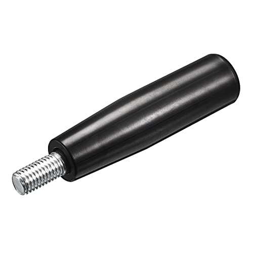 uxcell Revolving Handle Grip, 1Pcs M12x100mm(DxL) Threaded Handwheel Screw Knobs Crank Handle for Industry Lathe Milling Machine
