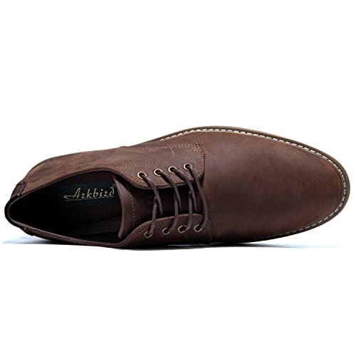 Image of Arkbird Mens Dress Shoes, Lace Up Leather Oxford