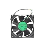 BRODEFUP Gehäuselüfter DC 12V 0,33A 80 * 80 * 25MM 4-adrig AD0812UX-A7BGL