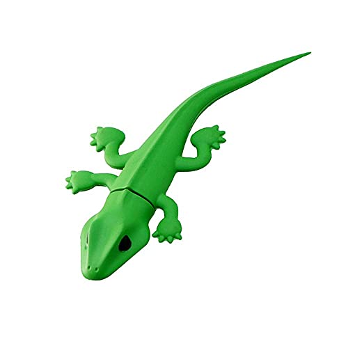 USB Flash Drives 128GB Memory Stick USB 3.0, Cute Cartoon Animal Lizard Shape Flash Drive External Storage Flash Memory Pen Drive - Civetman