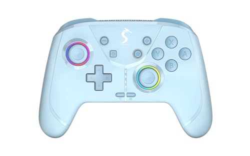 JourneyJolt Switch Pro Rg[[ CX Bluetoothڑ PC/Windows/iOS/AndroidΉ Q[pbh 6WCZT[ U@\ TURBOA }N@\ wʃ{^ RGBCg X[v