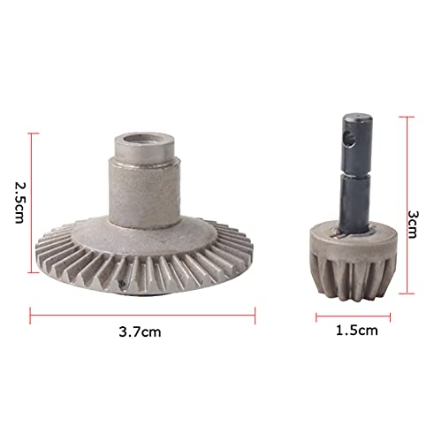 RC Kegelradgetriebe, 13T, 38T, praktisch, nützlich, Kegelrad, strapazierfähig, hartes Kegelrad, 30T Legierung, für Wraith Scx10 D90 Achsen