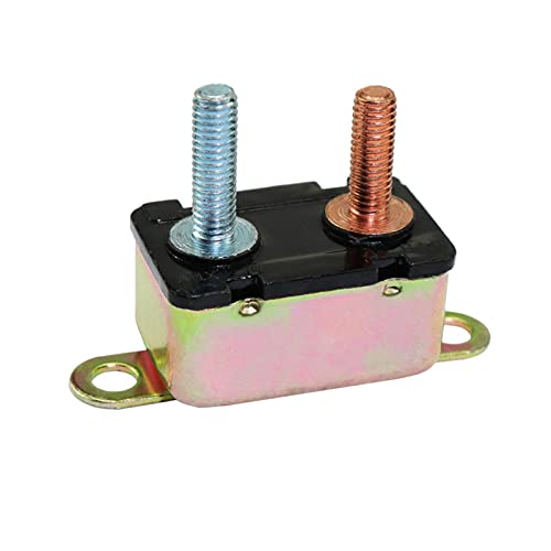 Disyuntor de 30/40/50 AMP con protector de sobrecorriente de batería dual para coche 12V 4