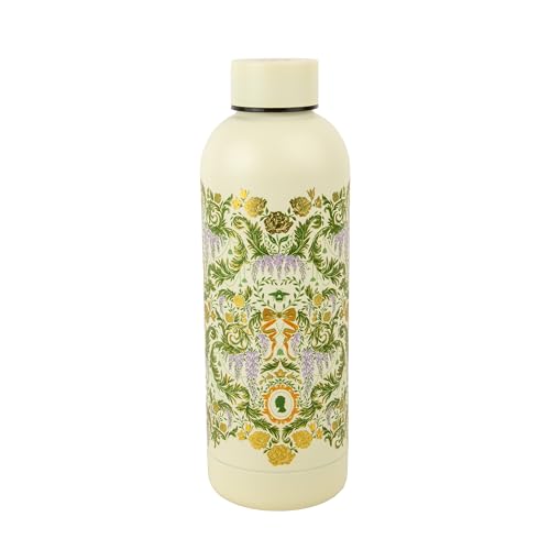 Bridgerton Trinkflasche Green Damask Flourish Offizielles Lizenzprodukt CINEREPLICAS