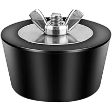 Pool chill Plug Rubber Stopper Plug 2.5 inch with Stainless Steel Screws, Stainless Steel Bolts, Heavy Duty Rubber