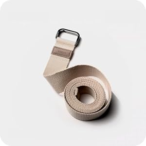 WeGym Yoga Straps, Adjustable Strap for Stretching at Home, Essential Accessories for Yoga, Pilates, Physical Therapy, Mobility Workouts