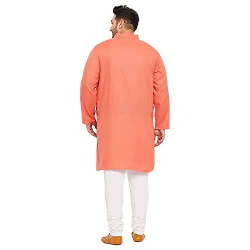 Image of Bigbanana Plus Size Men Regular Fit Kurta