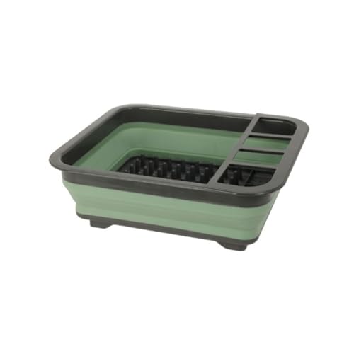 Égouttoir pliable de camping compact silicone bac vaisselle rétractable accessoire car